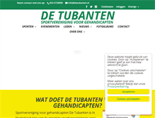Tablet Screenshot of detubanten.nl